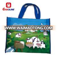 Fashional hot sale printed canvas shopping bag