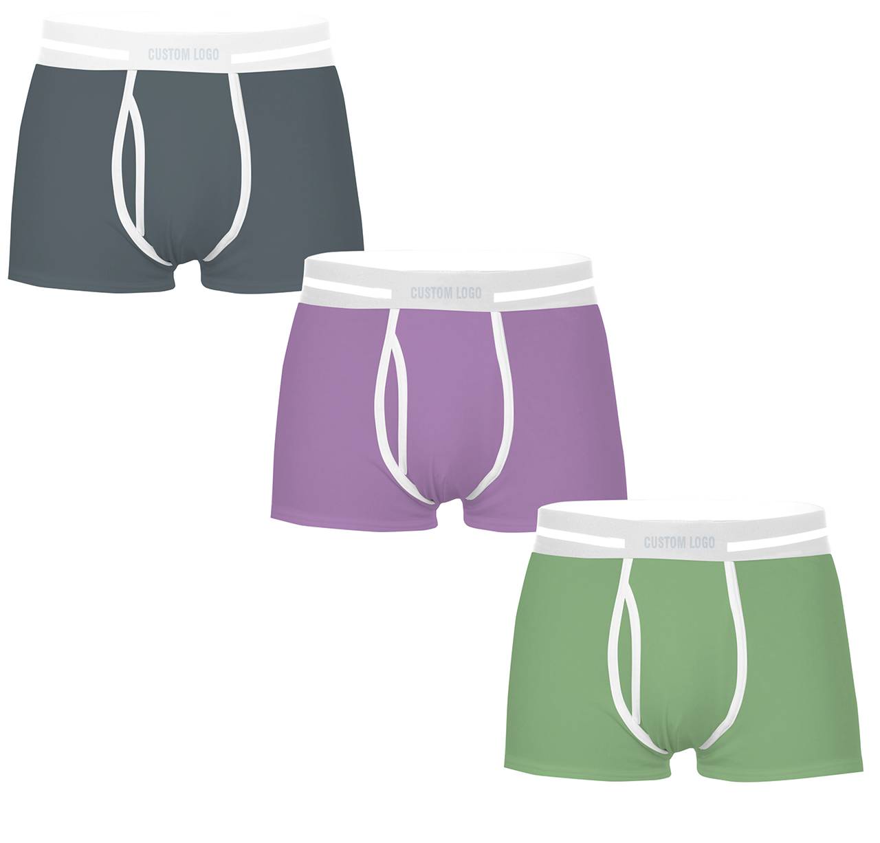 Organic Cotton Men Underwear Available Custom Designs Mens Briefs